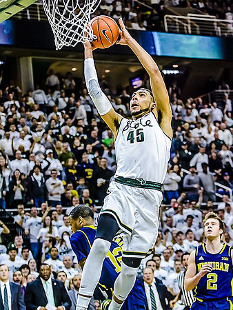 Muhammad-Ali Abdur-Rahkman (12) and Spike Albrecht (2)