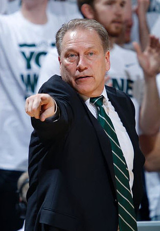 Michigan State Head Coach Tom Izzo