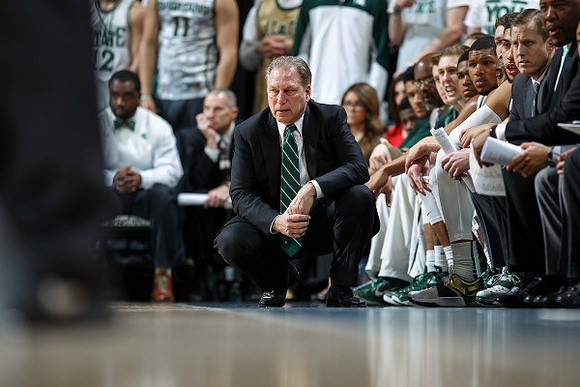 Michigan State Head Coach Tom Izzo