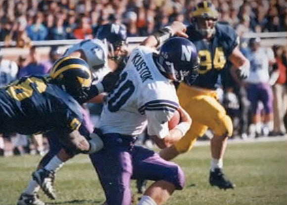 James Hall (56) and Eric Wilson (94)