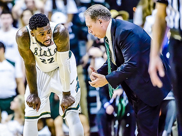 Michigan State Head Coach Tom Izzo
