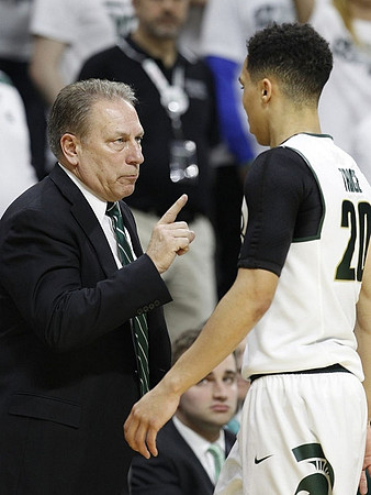 Michigan State Head Coach Tom Izzo