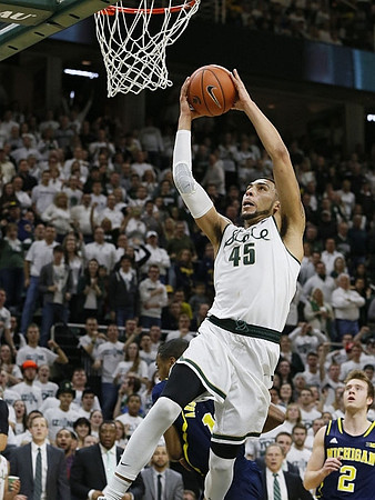 Muhammad-Ali Abdur-Rahkman (12) and Spike Albrecht (2)