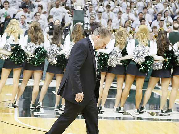 Michigan State Head Coach Tom Izzo
