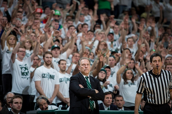 Michigan State Head Coach Tom Izzo