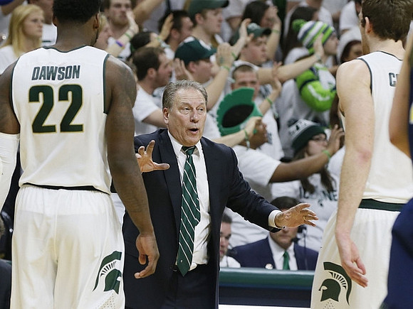 Michigan State Head Coach Tom Izzo