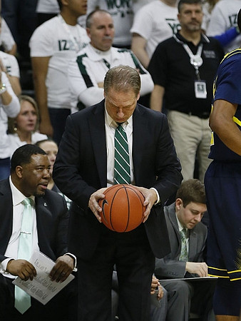 Michigan State Head Coach Tom Izzo
