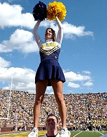 Michigan Cheerleader
