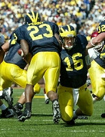 John Navarre (16), Chris Perry (23), and Kevin Dudley (32)