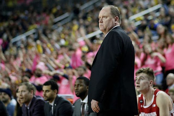 Wisconsin Head Coach Greg Gard