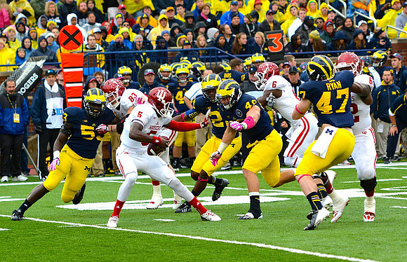 Mario Ojemudia (53), Jarrod Wilson (22), Desmond Morgan (48), and Jake Ryan (47)