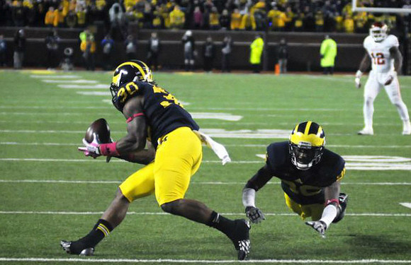 Jourdan Lewis (26) and Thomas Gordon (30)