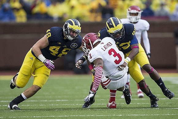Desmond Morgan (48) and Jarrod Wilson (22)