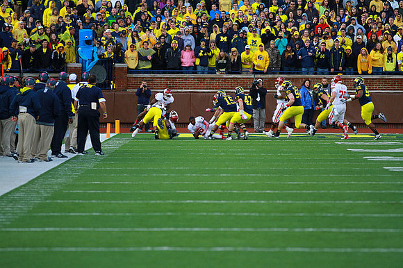 James Ross (15), Jake Ryan (47), Keith Heitzman (92), Desmond Morgan (48), and Jibreel Black (55)
