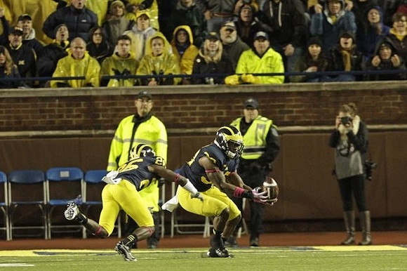 Jourdan Lewis (26) and Thomas Gordon (30)
