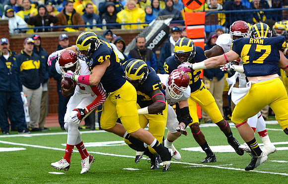Desmond Morgan (48), Mario Ojemudia (53), Jarrod Wilson (22), and Jake Ryan (47)