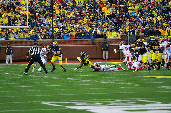 Jake Butt (88), Graham Glasgow (61), and Michael Schofield (75)