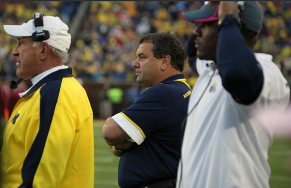 Greg Mattison and Brady Hoke