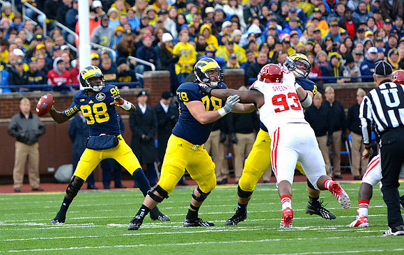 Devin Gardner (98), Erik Magnuson (78), and Kyle Bosch (65)