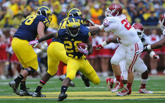 Erik Magnuson (78), A.J. Williams (84), and Fitzgerald Toussaint (28)
