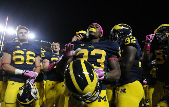 Dan Liesman (66), Shaun Austin (32), Dennis Norfleet (23), and De'Veon Smith (32)