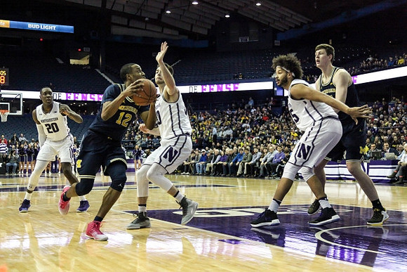 Muhammad-Ali Abdur-Rahkman (12) and Jon Teske (15)