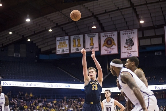 Moritz Wagner (13) and Charles Matthews (1)