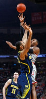 Nik Stauskas (11) and Jon Horford (15)