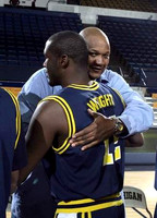 Anthony Wright (12) and Terry Mills