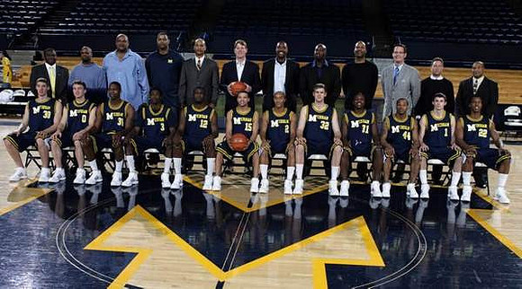 2008/2009 Team & 1989 National Champion Michigan Wolverines Team