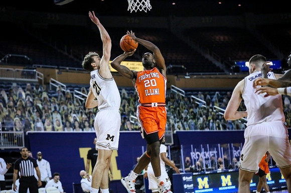 Franz Wagner (21) and Hunter Dickinson (1)