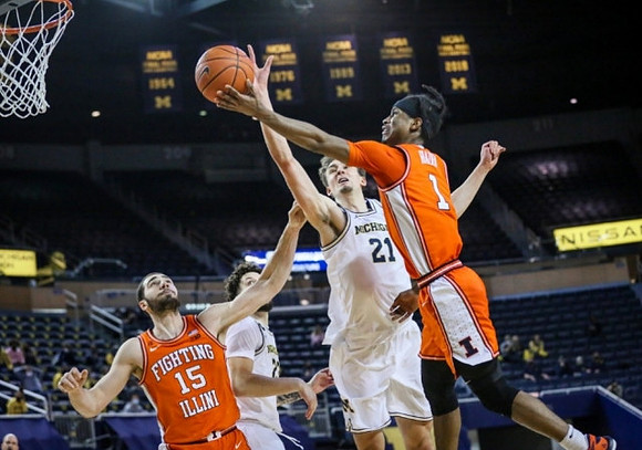 Brandon Johns Jr. (23) and Franz Wagner (21)