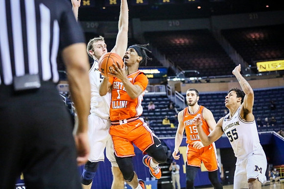Austin Davis (51) and Eli Brooks (55)