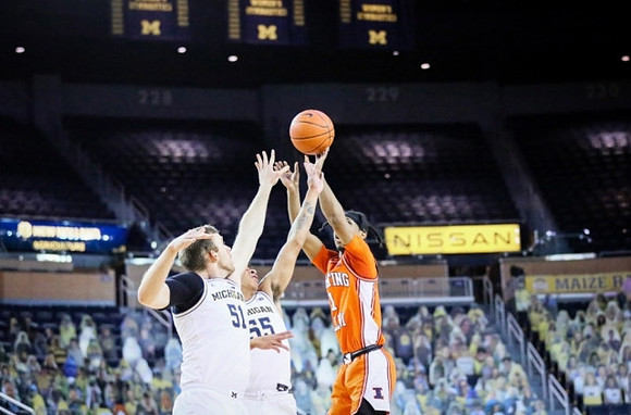 Austin Davis (51) and Eli Brooks (55)