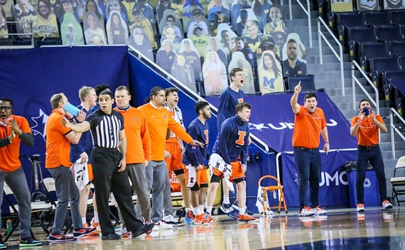 Illinois Head Coach Brad Underwood