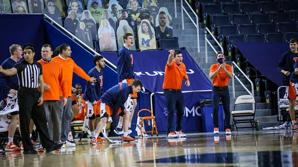 Illinois Head Coach Brad Underwood