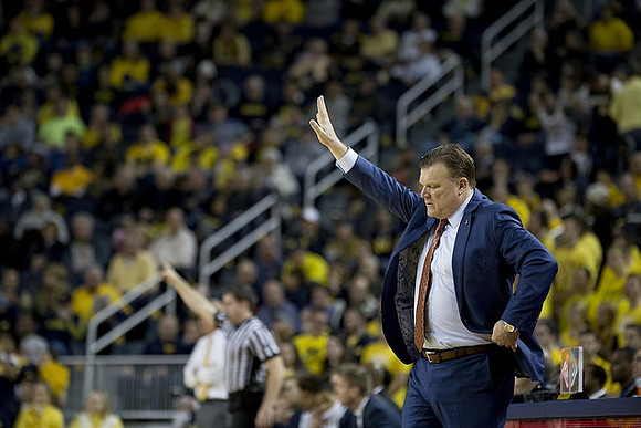 Illinois Head Coach Brad Underwood