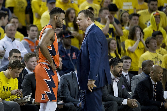 Illinois Head Coach Brad Underwood