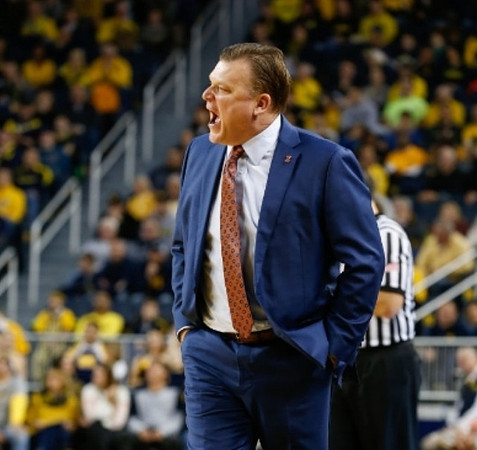 Illinois Head Coach Brad Underwood