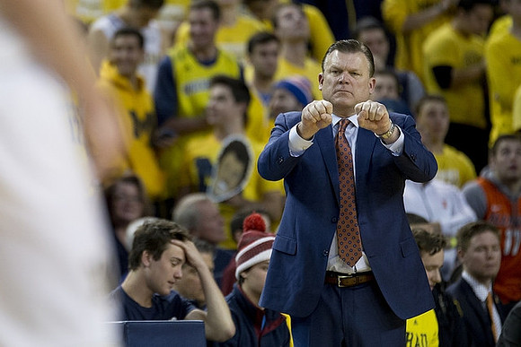 Illinois Head Coach Brad Underwood