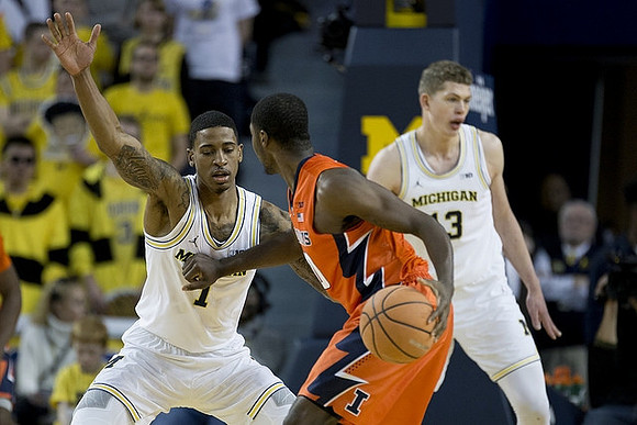 Charles Matthews (1) and Moritz Wagner (13)