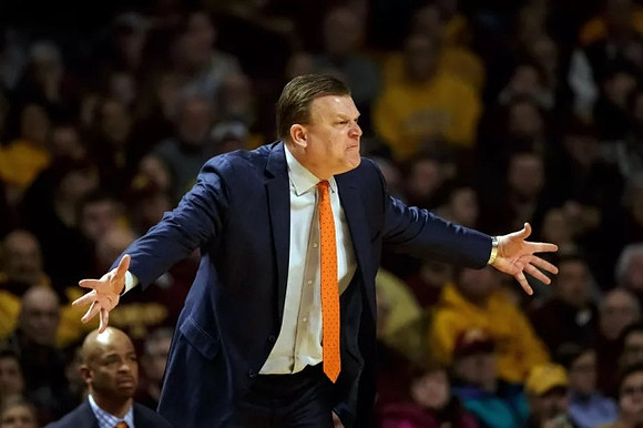 Illinois Head Coach Brad Underwood