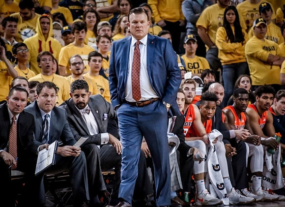 Illinois Head Coach Brad Underwood