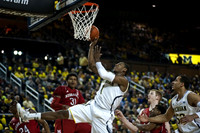 Glenn Robinson III (1) and Jordan Morgan (52)