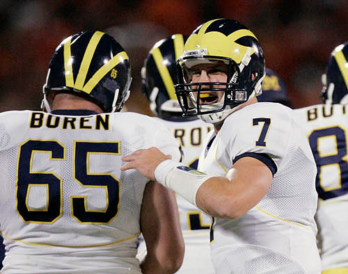 Justin Boren and Chad Henne