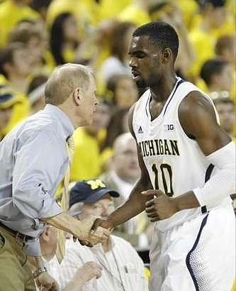 John Beilein and Tim Hardaway Jr. (10)