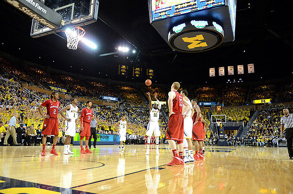 Glenn Robinson III (1), Trey Burke (3), Tim Hardaway Jr. (10), and Nik Stauskas (11)