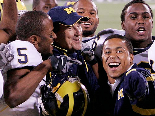 Charles Stewart, Lloyd Carr, and Michael Hart