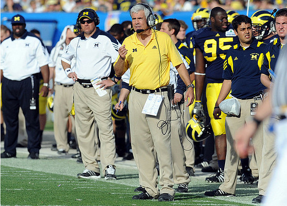 Rich Rodriguez, Greg Robinson, and Renaldo Sagesse (95)