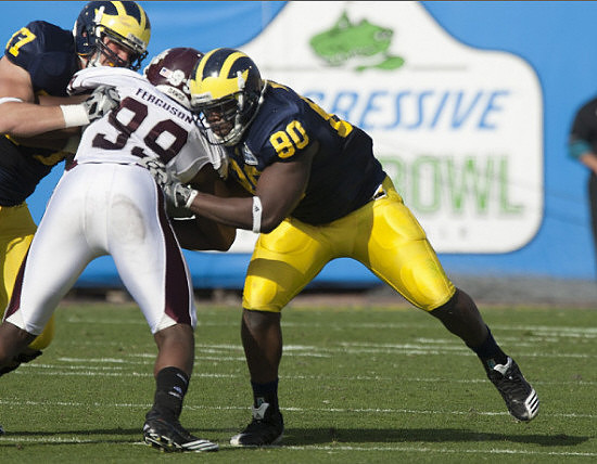 Taylor Lewan (77) and Martell Webb (80)